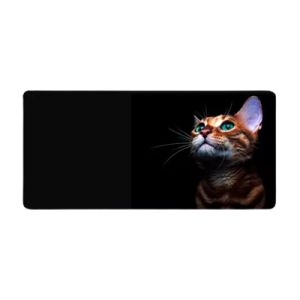 MOUSE PAD GAMER GRANDE (50-GATO) 700x350x3mm MP-7035C EXBOM