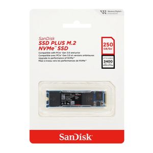 SSD M.2 250GB SANDISK PLUS NVME PCIE SDSSDA3N-250G-G26 #